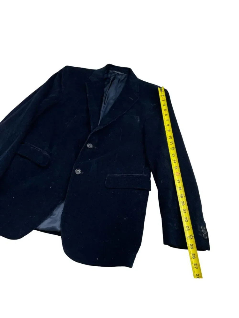 Banana Republic Men’s 100% Cotton Corduroy 2-Button Blazer Navy Blue • 42R
